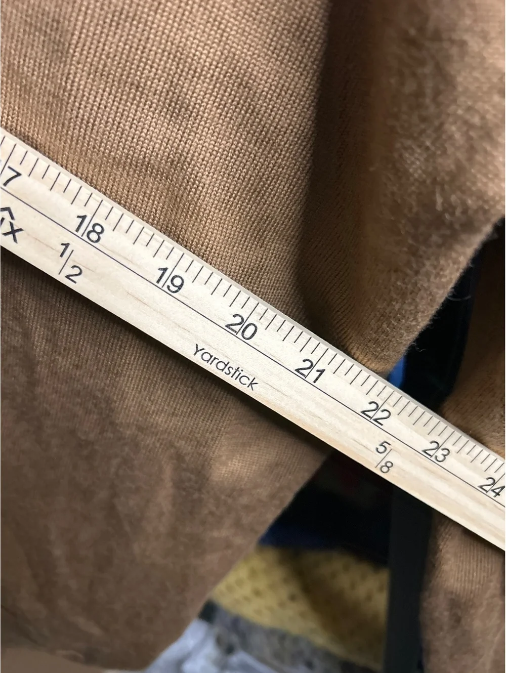 Express Men's Merino Wool Pullover Sweater XL Brown Half Zip